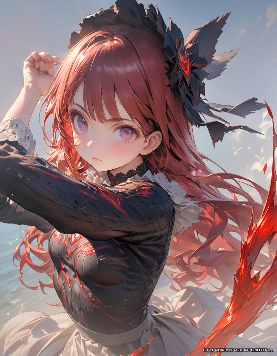 Spell　masterpiece　Detailed description　Girl(Masseter muscle area, high quality, Mysterious, Beautiful and beautiful, Ideal body proportions, Official image art, Impressionism), (Ultra-high resolution, 8k RAW photos, Photorealistic, Natural light, Textile Shading),
