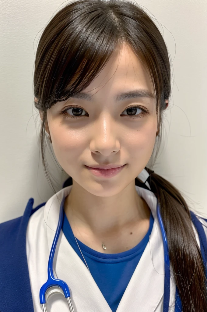 ((Highest quality)), ((masterpiece)), (detailed),Perfect Face,Japanese,Female doctor,White