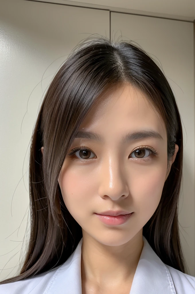 ((Highest quality)), ((masterpiece)), (detailed),Perfect Face,Japanese,Female doctor,White