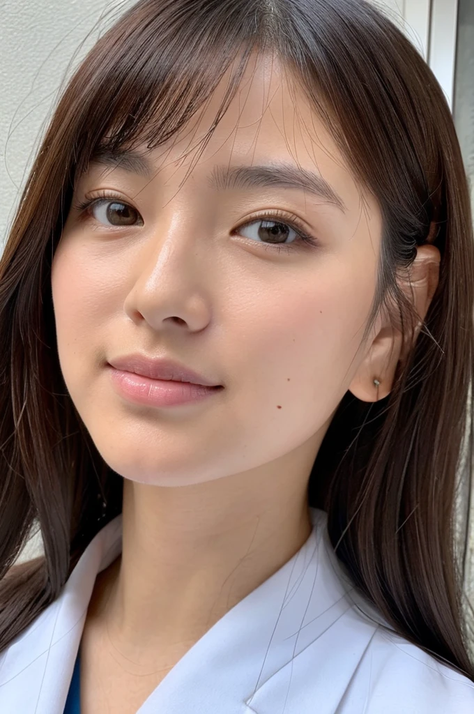 ((Highest quality)), ((masterpiece)), (detailed),Perfect Face,Japanese,Female doctor,White