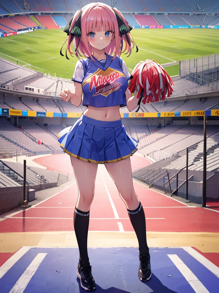 RAW Photos, Highest quality, High resolution, Very detailed、 8K image quality、Cheerleader、skirt、、Stadium、Insert a penis into your