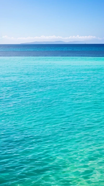 Beautiful blue sea、water surface