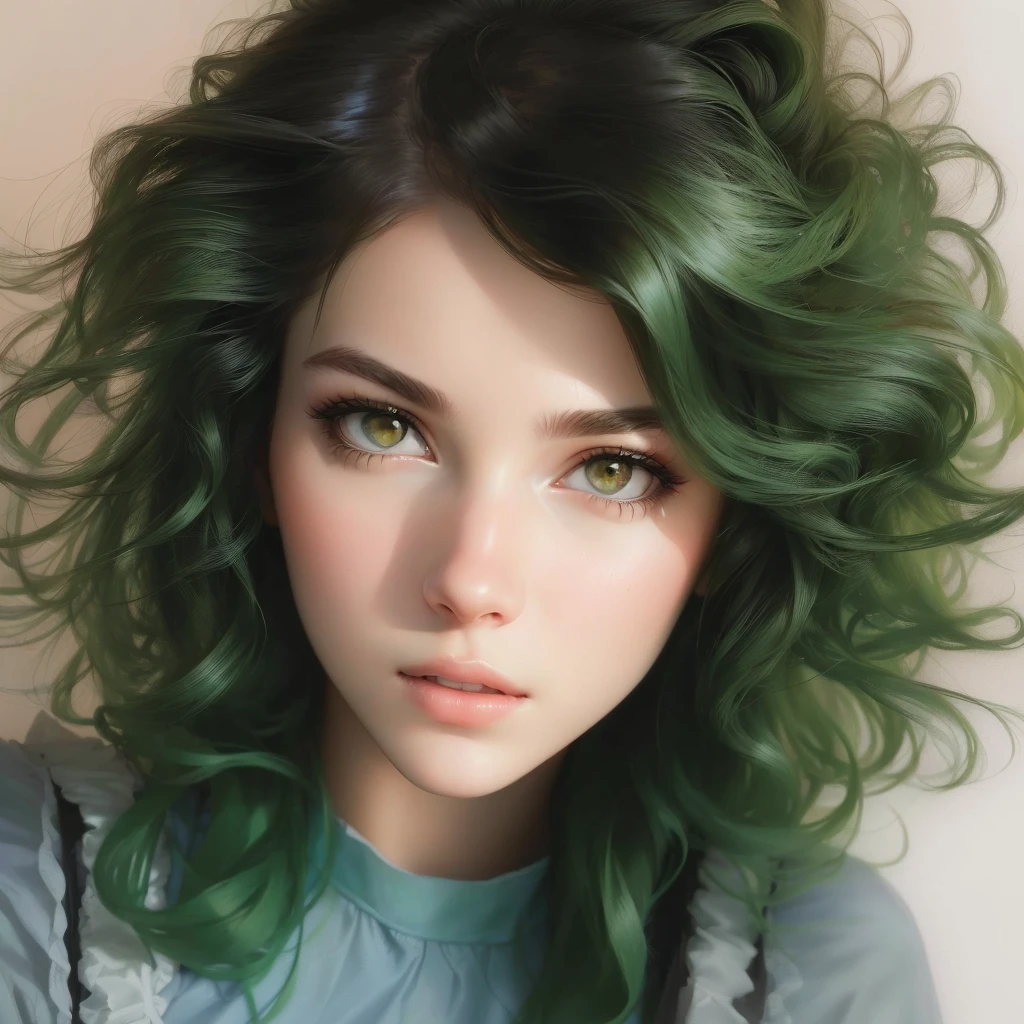 add more realism to this image, make the girl even more beautiful and with a completely passionate look at the camera
