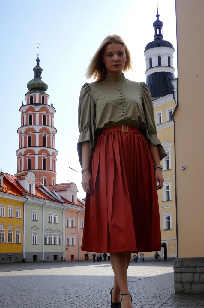 Lituania, ((In Vilnius City)), (((the Vilnius cathedrale tower)))