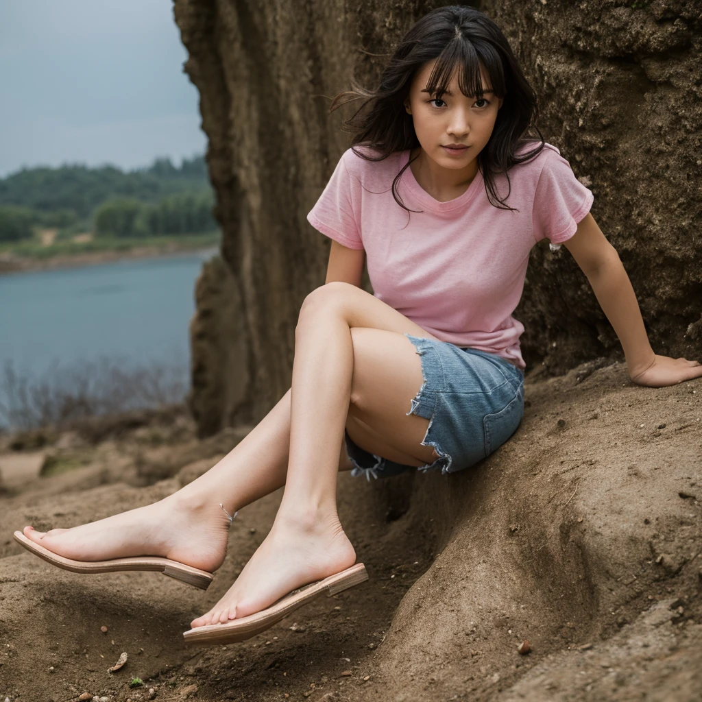 Feet dirty