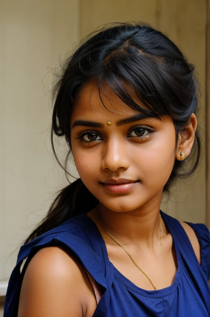 A simple Indian girl