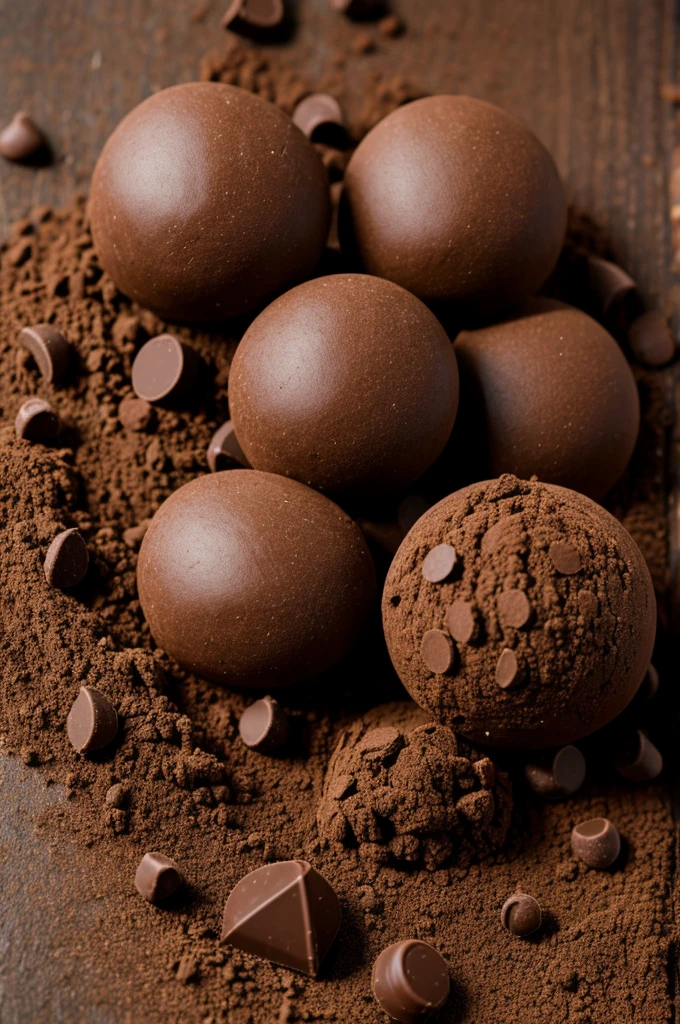 Chocolate with poop