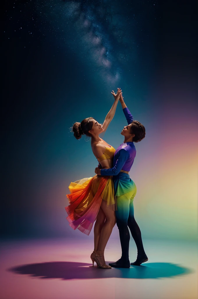 a blend of two colors. Gradient. Surreal. Merger. Dance of two colors.