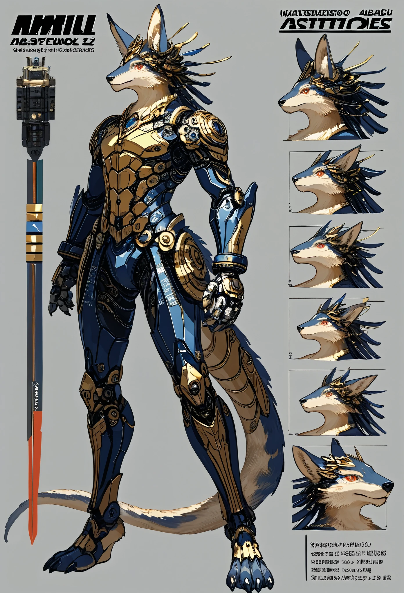 ((masterpiece)), (ultra detailed), (best quality), detailed background, (style of Science Fiction), (concept art, character sheet), game package, absurdres(highly detailed beautiful face and eyes)perfect anatomy(angelic handsome boy, kemono, child)(furry anthro),