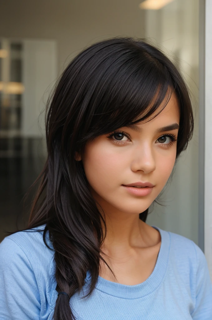 A girl 