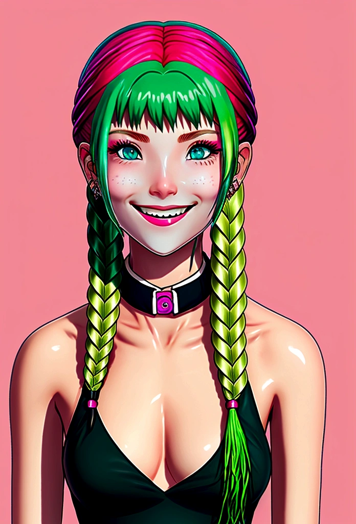 punk girl, green hair, sexy, in the middle of a small candy store, nipples, breasts, navel, long hair, masturbates, seductive smile,breasts,skinny,{naked, {pussy, spreads her pussy, cum, cum in pussy, masterbation, straddling,}, {{{back, doggy style, penis, 1 boy}}}, cute, skin ultra detailed, sketch, 10000 layers, highest, best, amazing, cool, detail, elegant,, art by Bill Sienkiewicz, intricate details, oil painting .
