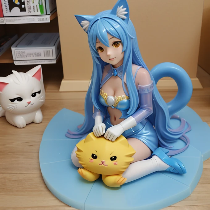 comic con中,personification(cat ears human cat tail)At comic con,There are many different types of Toy figures,Nendoroid 3D,anime statue,Toy figure,q cheeks,Funny company anime style,anime action figure,silicone man,Silicone statue,Styled for Nendoroid,figure、 anime figure、action figurine toys、silicone statue animal illustrations,mixed species,different kinds of animals,various species,diverse animals,digimon evolution,Ultimate Evolution,perfect body,ultimate body,horse,There is personification,digimon evolution,Ultimate Evolution,perfect body,ultimate body,UFO,There is a horse,There is personification,There are photos of Cat lady with many animals,animal illustrations,mixed species,different kinds of animals,various species,diverse animals,digimon evolution,Ultimate Evolution,perfect body,ultimate body,horse,There is personification,digimon evolution,Ultimate Evolution,perfect body,ultimate body,UFO,There is personification,Cat lady,cat ears women\(Lovely,Kawaii,)rest ,quality\(masterpiece,high resolution,top-quality,top-quality real texture skin,提high resolution,RAW photos,Best quality,Very detailed\)