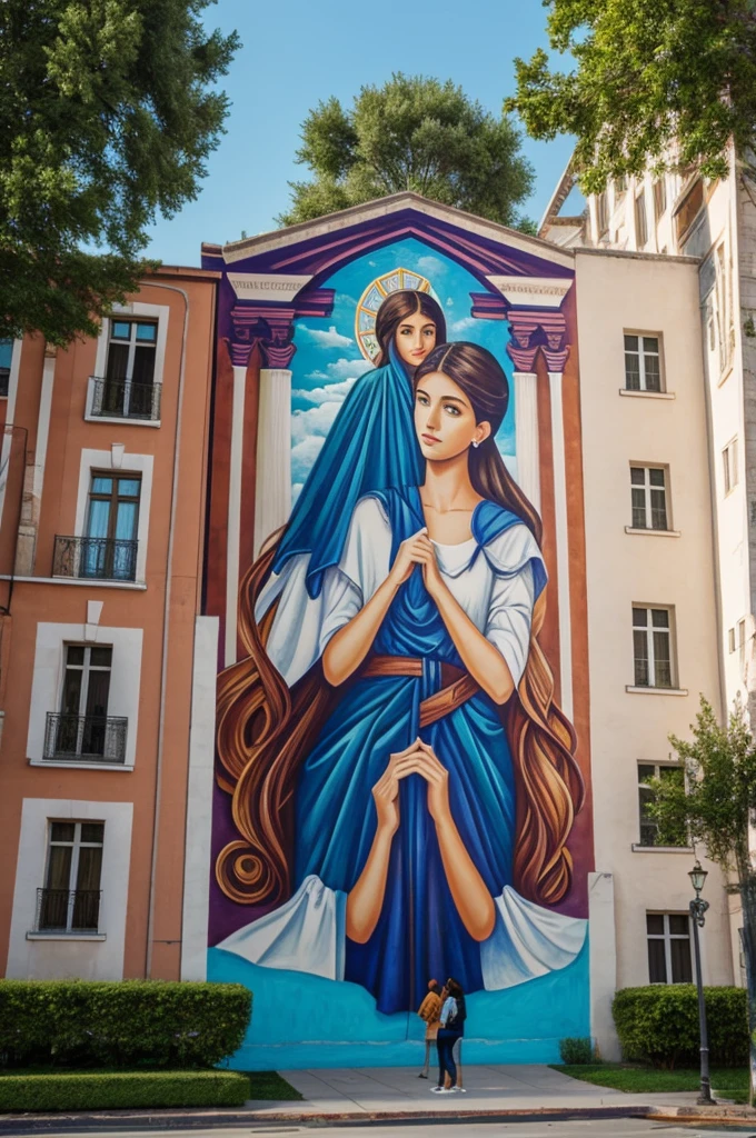 Create a mural of Elisa Academy