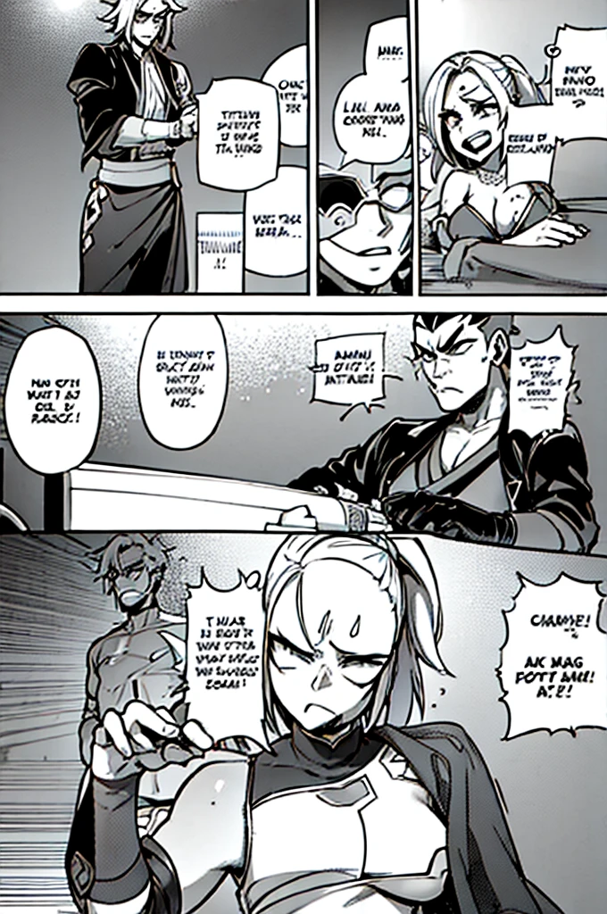 (gangstar) throwing out a ki power., to the enemy a commander of the mafia-war Emperor,