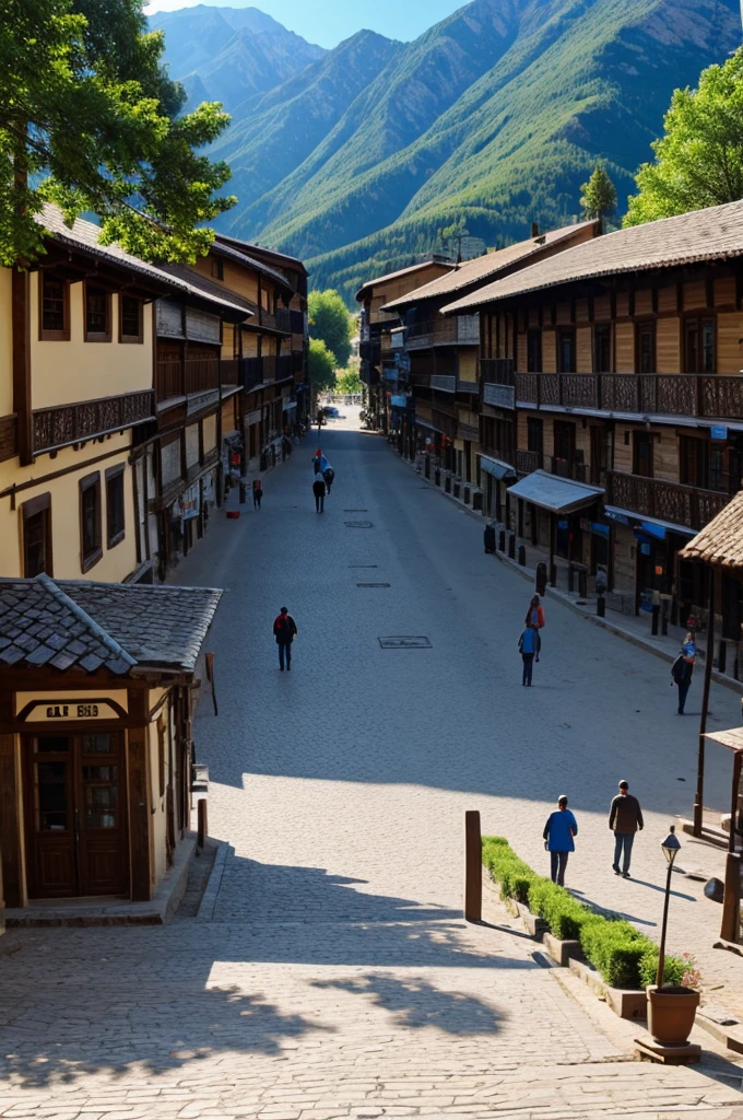 7th old square of the mountains