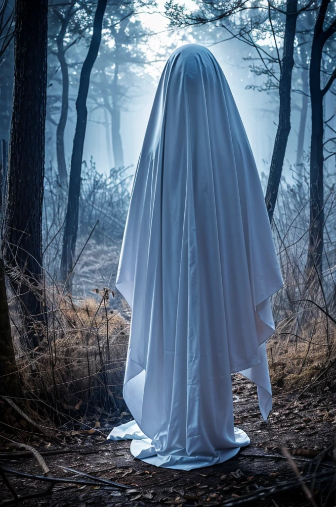 Creepy yet beautiful ghost's wet pussy, masturbating