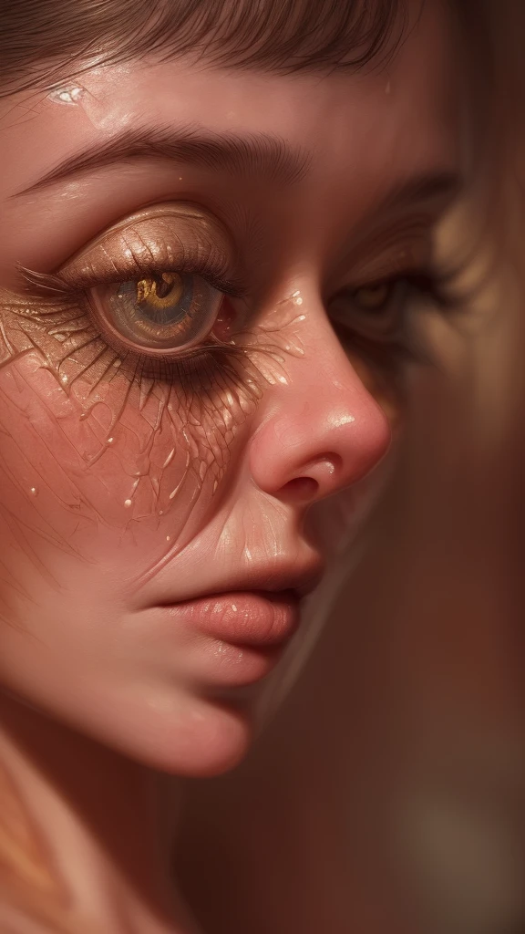 Prompt: Realistic, (photorealistic:1.4), beautiful fantasy girl, ultra detailed face, intricate details, skin texture, pores, highlights, hyperdetailed, soft natural light, exposure blend, flat color, low contrast