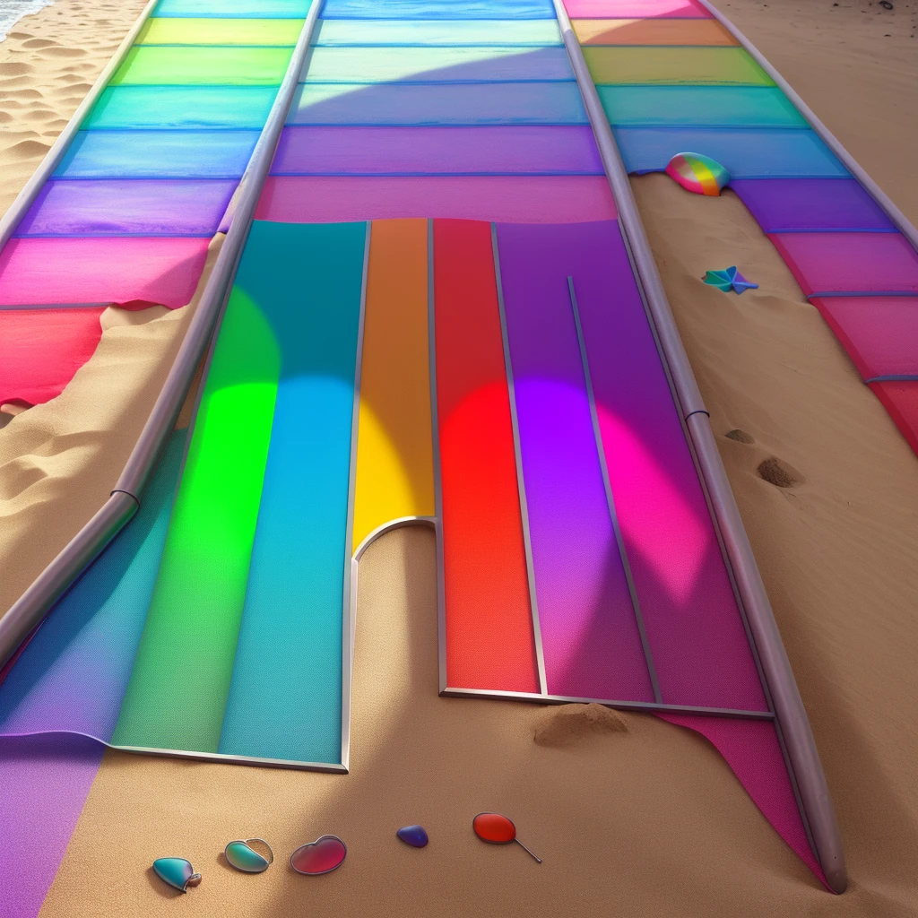 Rainbow modern stain glass sea glass rainbow pastel beach gay queer pride male flags #stainglassseaglassart #rainbowglittersand #rainbowcandyclouds #rainbowgalaxystarysky #Pastelrainbowvibrantmoon #Silvermagicstars #hd #movie #Abstractart #🌈sand #3dfantasyart #rainbowisland #rainbowmagicfurtuneshop #rainbowpalmtrees