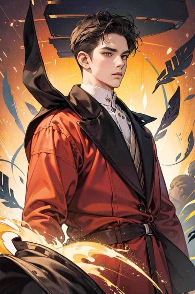 Make his full size image from front view