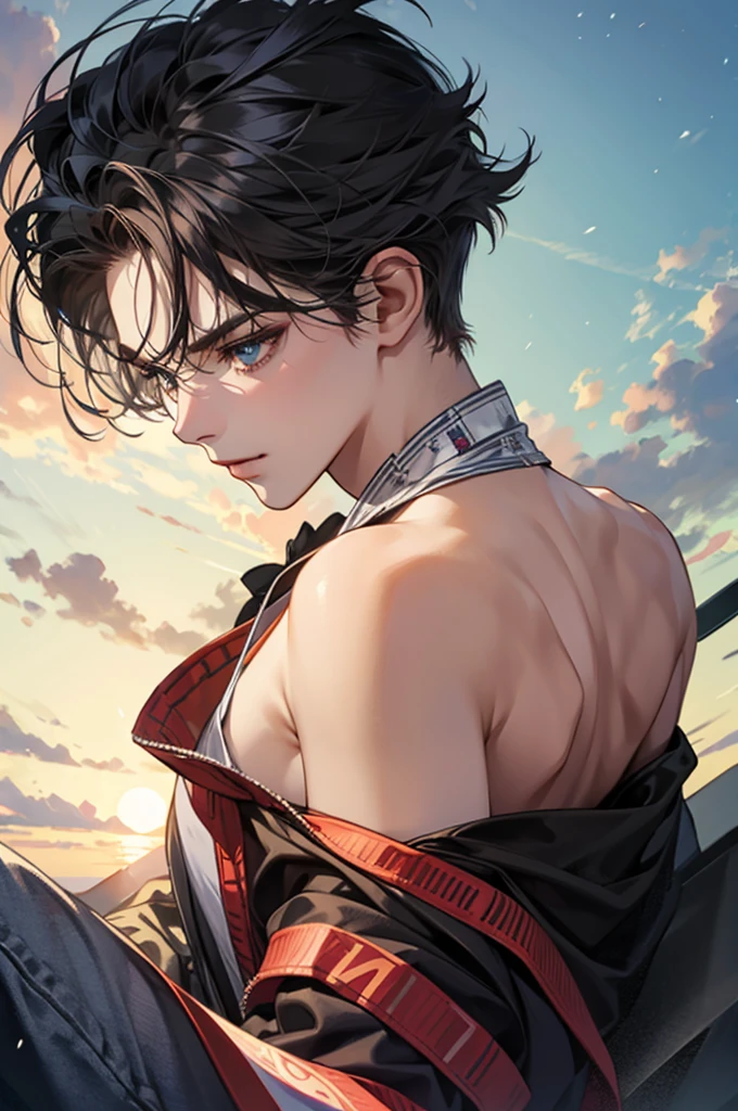 Make his full size image from front view 