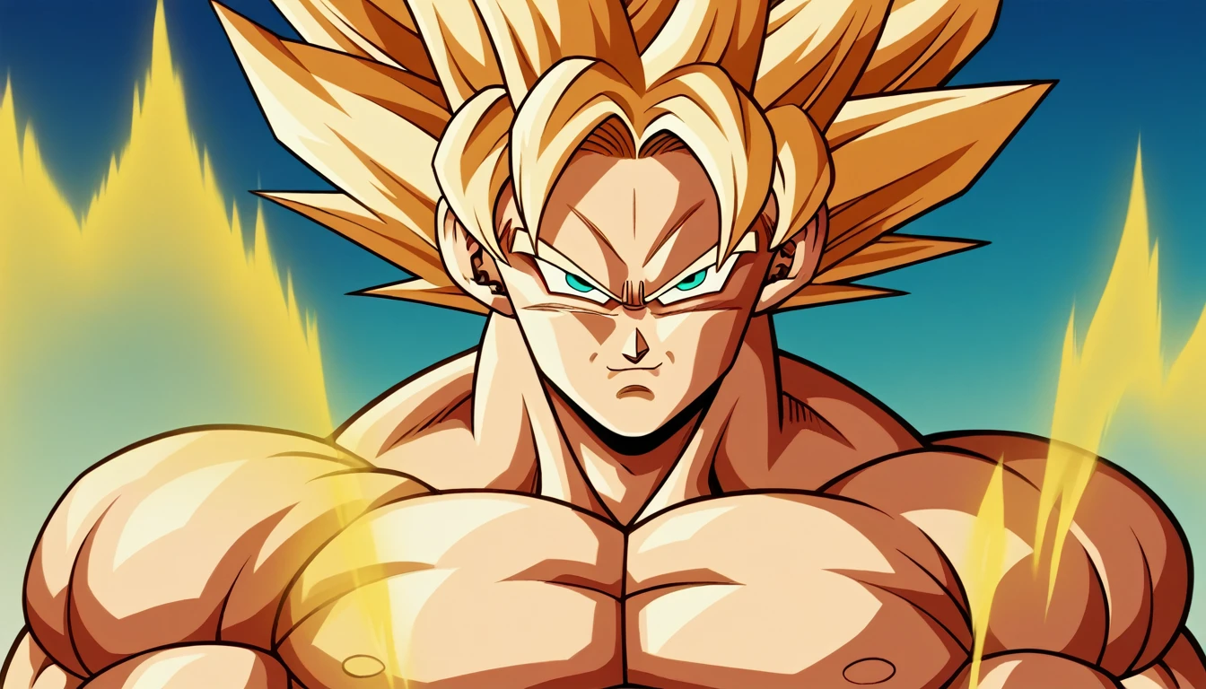 a detailed portrait of goku in his ultra instinct form, extremely detailed face, beautiful detailed eyes, beautiful detailed lips, extremely detailed muscles and body, ultra realistic, cinematic lighting, dramatic pose, glowing aura, seamless 3d render, dynamic composition, vibrant colors, hyperrealistic, award winning digital art