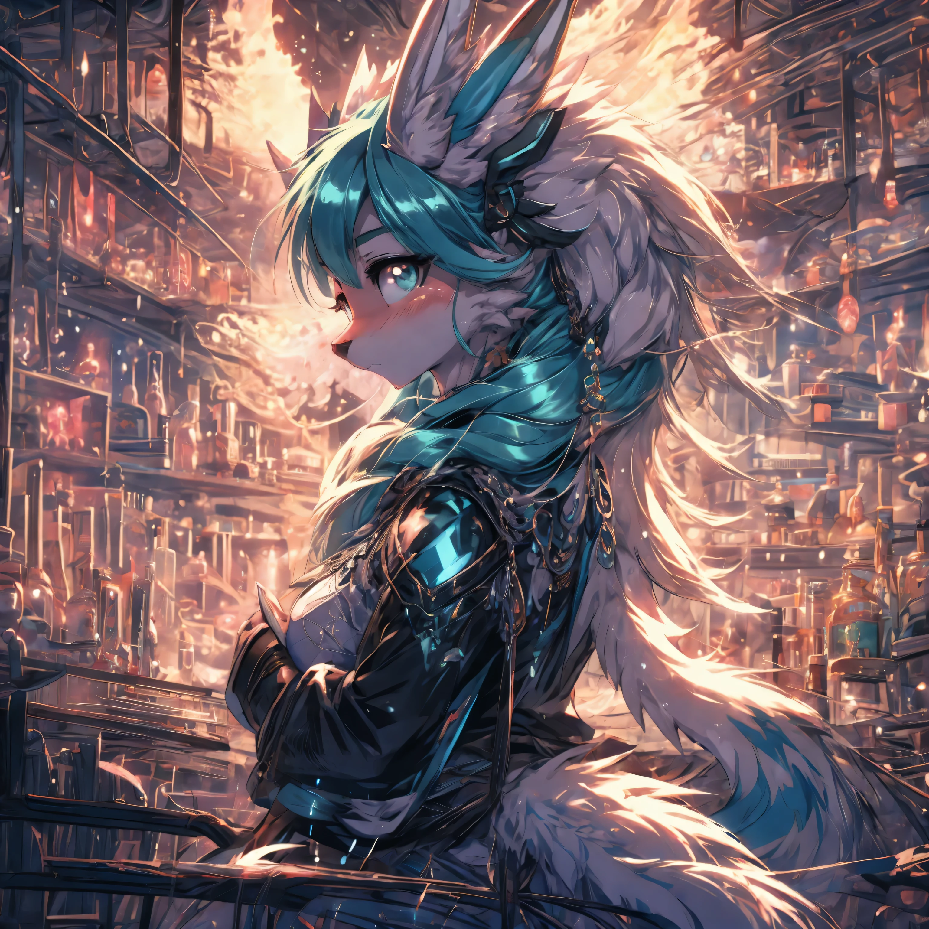 anime girl,tennage girl 18 years old, anime style, cute hatsune miku x suicune, centaurys girl,shy girl , kitsune ears, dark natasha art, city landscape, art by vixen aztra, full body high definition in details the best image quality, feet add_detail:1, prostitute girl add_detail:1, oiled body add_detail:1 heavy rain add_detail:1