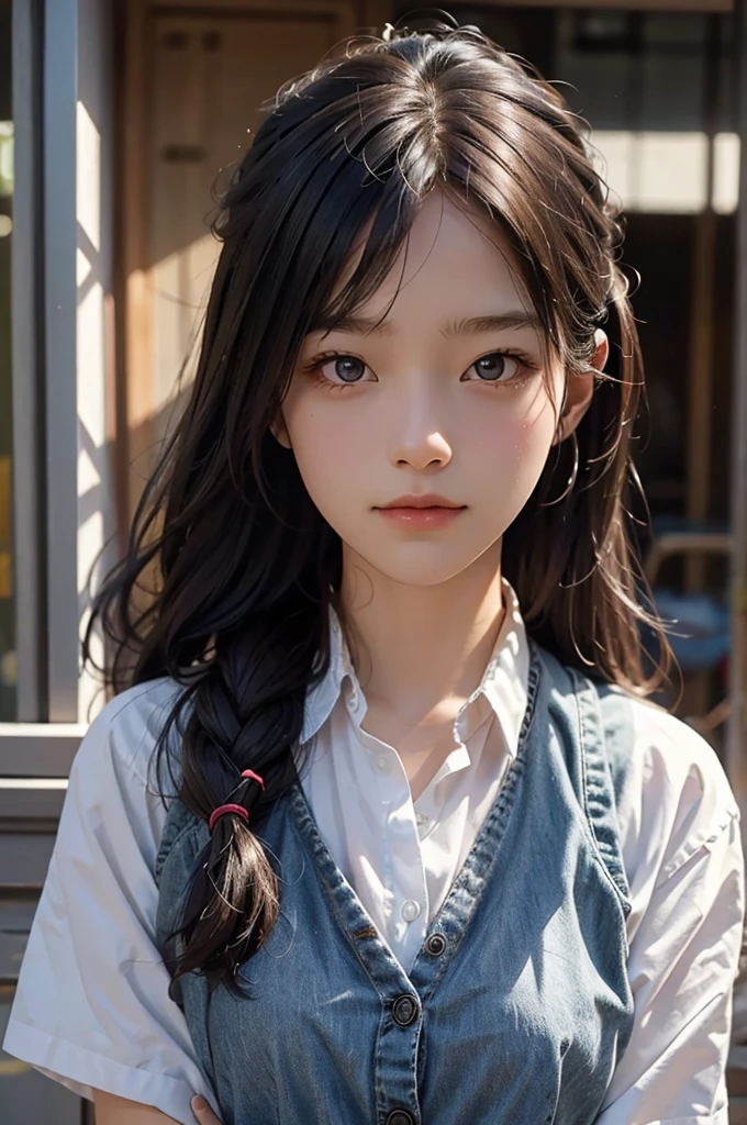 1girl, beautiful girl,Hinata Hyuga,long hair,black hair