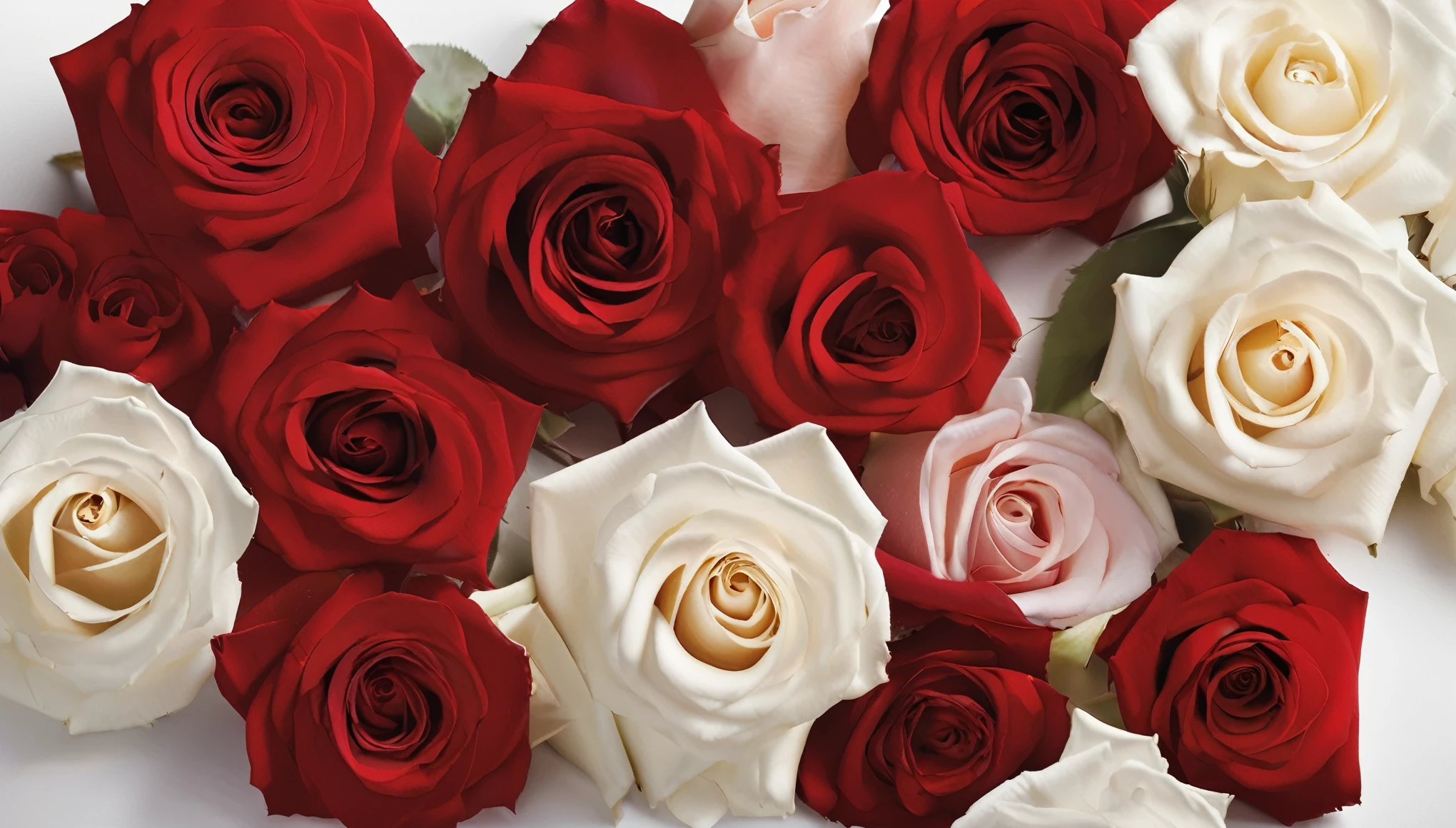 1000s of Elegant beautiful red rose in bloom various hues of red
