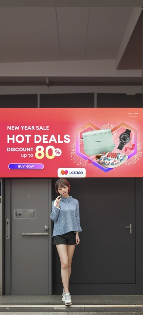 Festive、electronic product、red