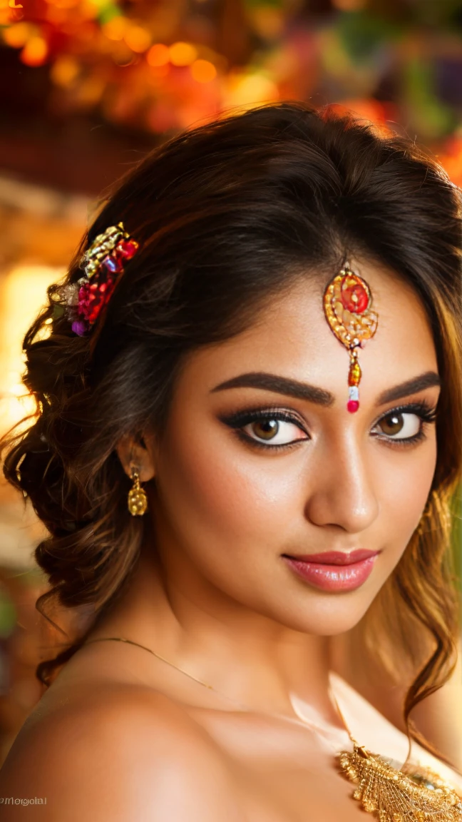 Outdoor image of 21yo  in school school photo in school masterpiece, (photorealistic:1.7), best quality, beautiful lighting, Eleanor Latino Woman 20yo Old Big Breasts Plus Size Model random colour beautiful eyes extremely high Bun long extreme curly hair Lifts wearing Indian flowers ethnic enegance princess salwar kameez. Flowers on hair (Persian princess)),off shoulder ,bra, big  wearing flower tiara on the head,Outdoor image of 21yo  in school school photo in school masterpiece, (photorealistic:1.7), best quality, beautiful lighting, Eleanor Latino Woman 20yo Old Big Breasts Plus Size Model random colour beautiful eyes extremely high Bun long extreme curly hair Lifts wearing Indian flowers ethnic enegance princess transparentsalwar kameez. Flowers on hair (Persian princess)),off shoulder ,bra, big  wearing flower tiara on the head,from top view, selfie, extreme close up photo of curvy Latina indian, hourglass figure, swooping breasts, sexy armpits, seducing on mountains, French braid hair, necklace, sultry, winking at viewer annoyingly, reddish pink lace bra and saree, night, (cinematic:1.3), intricate details, (Art Station:1.2),Tamil pretty girl, Front full view of milky white body of Indian girl look like Hollywood actress in bride looks, in a precious traditional costly saree, small cleavage, slim fit and thin navel, beautiful thighhighs, one leg visible, , cutest face, innocent smile, black shiny long hair, golden necklace, mole, black eyes, bracelet, Fair-skinned female, piercing, veil, nose piercing,photorealistic,hyperdetailed,dreamy,fantasy-like wind effects,rich deep colors,glowing light,De-Noise, f 5.6 , 85mm,expressive gestures,full-body shot,eye-level shot,perfect body proportions,stylized poses