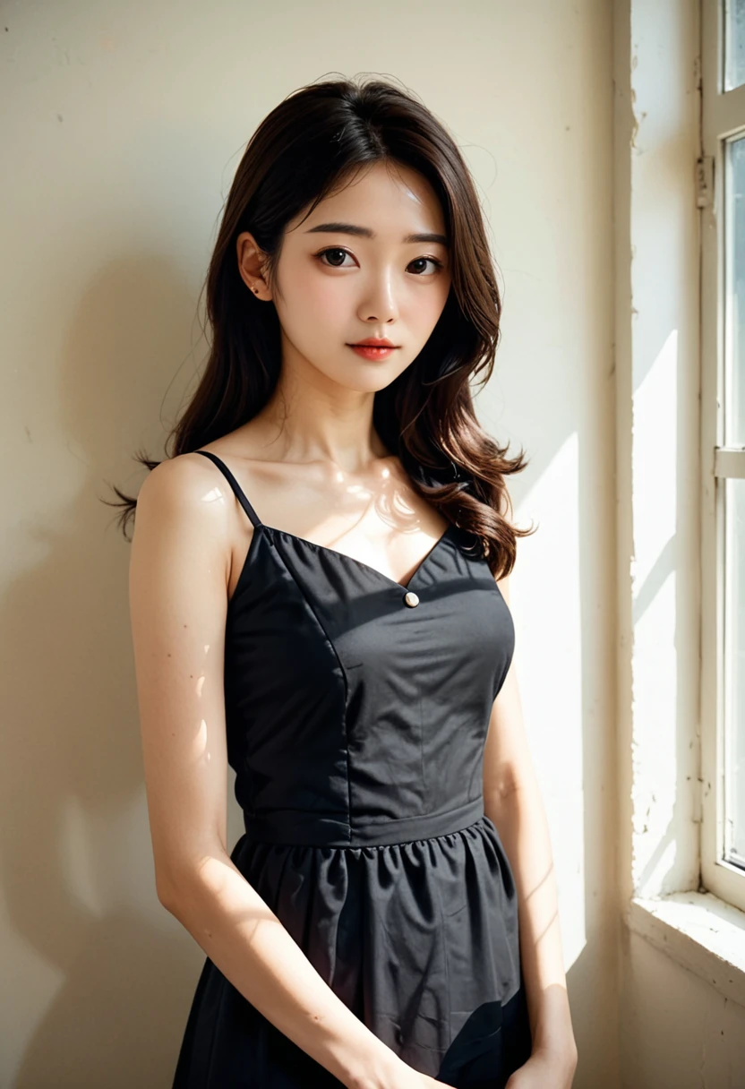 High Definition RAW Photos, Orange One Piece, Slender Beauty 1, Black Bob Hair