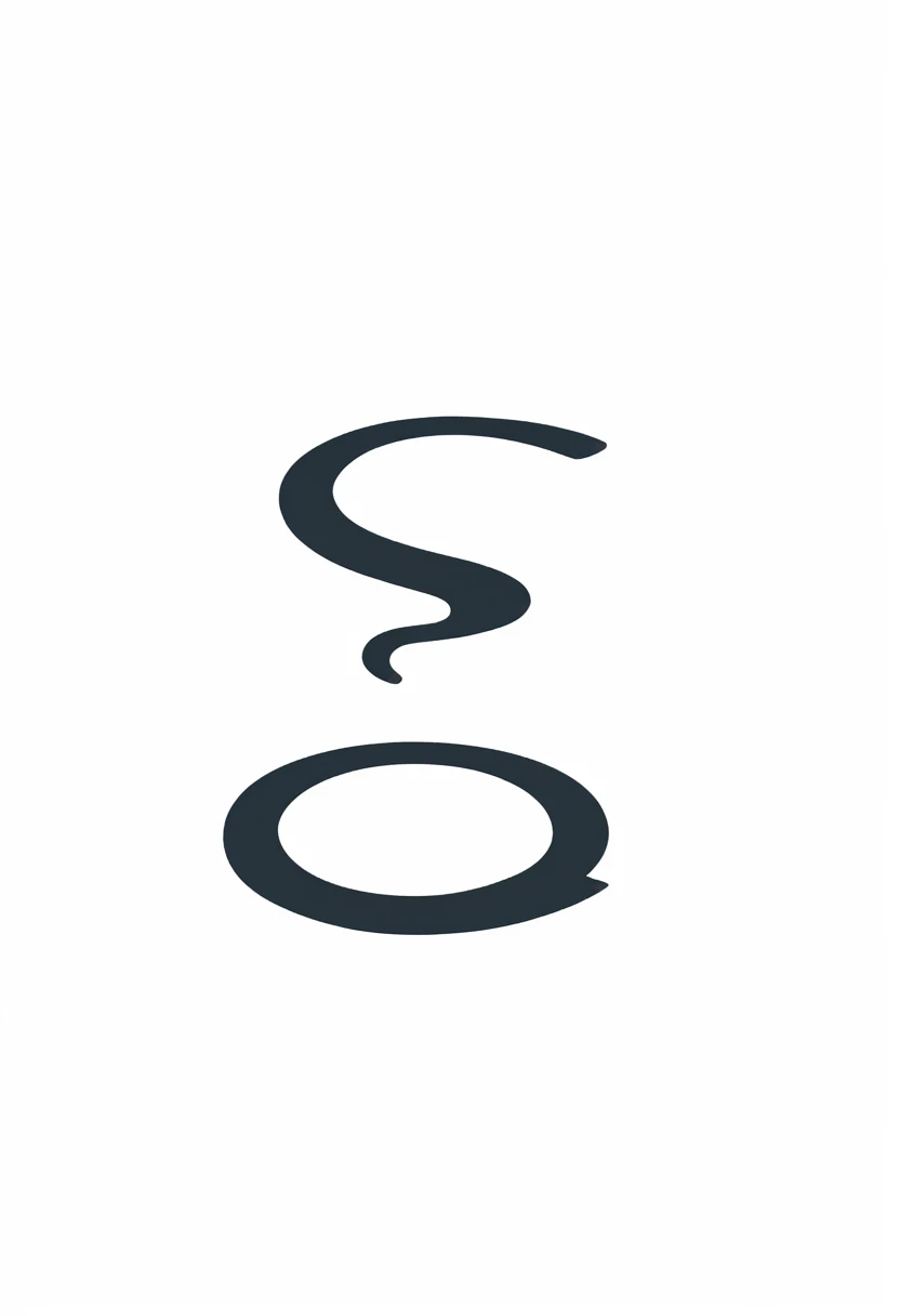 logo with both the “S” and “B” in a clean, modern style for a musical group band with a black and white color scheme on a plain white background,modern logo, sleek, streamlined, 2d, flat design, vibrant colors, simple