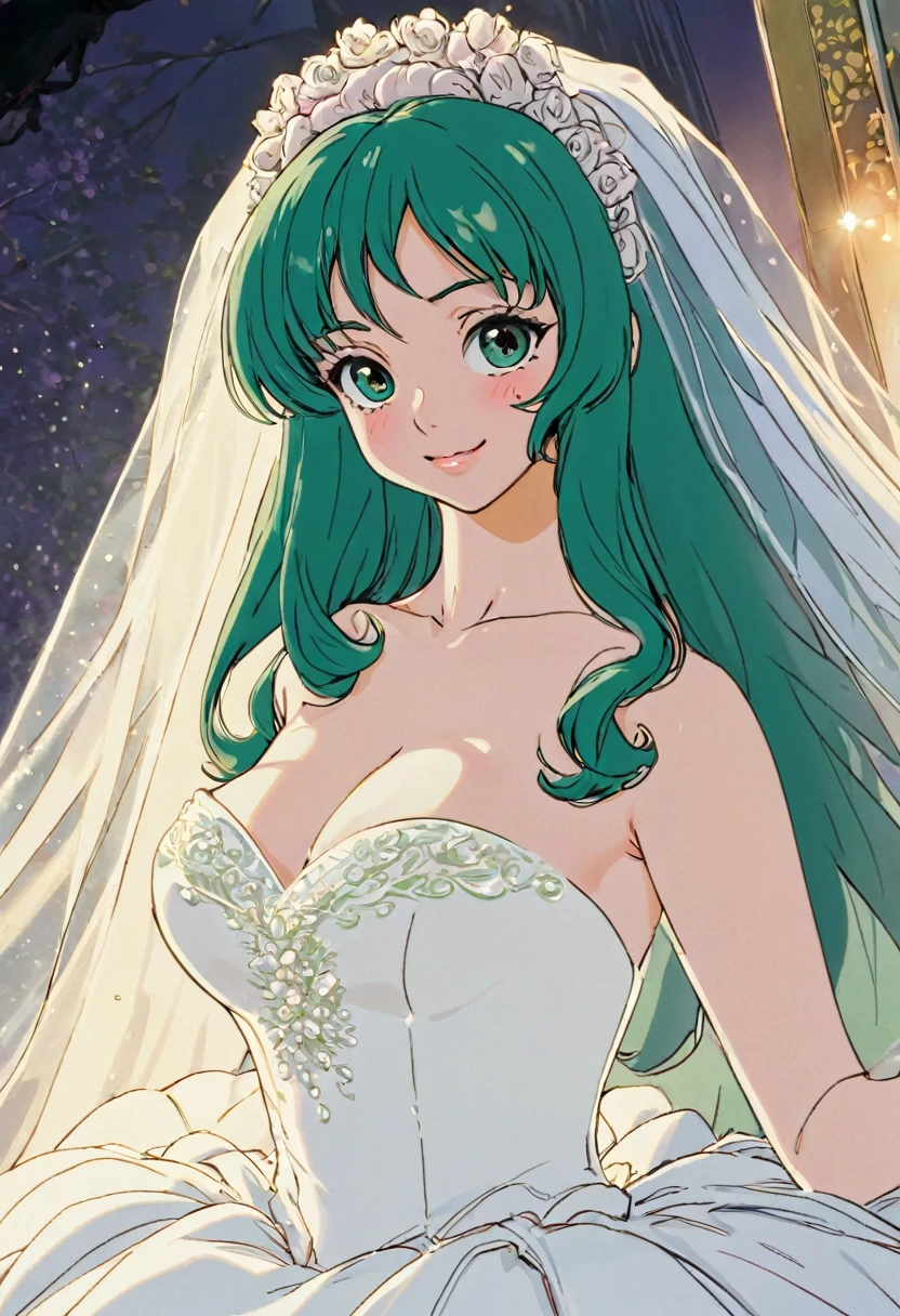 Urusei Yatsura,Ram, bride, wearing wedding dress