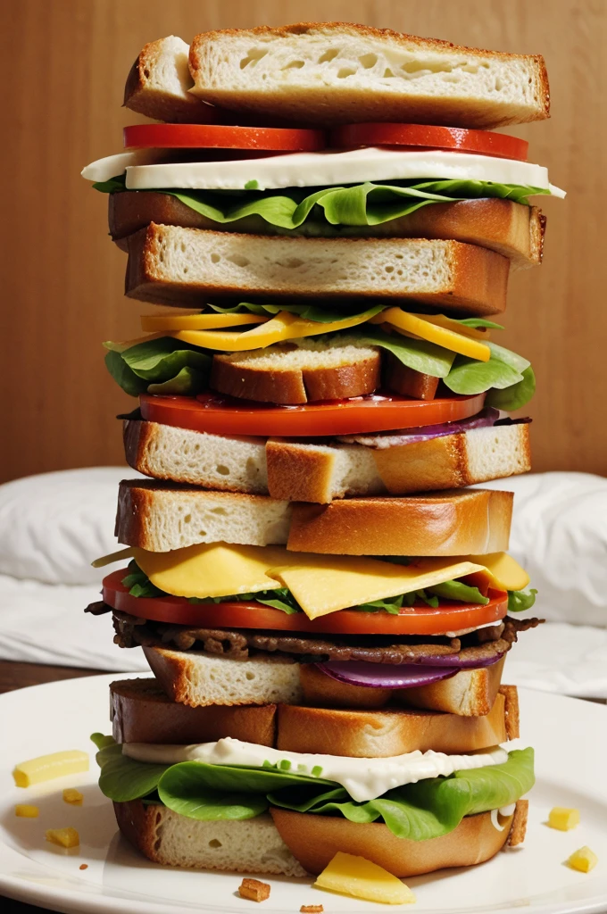 Create a delicious and creative $CHO sandwich design