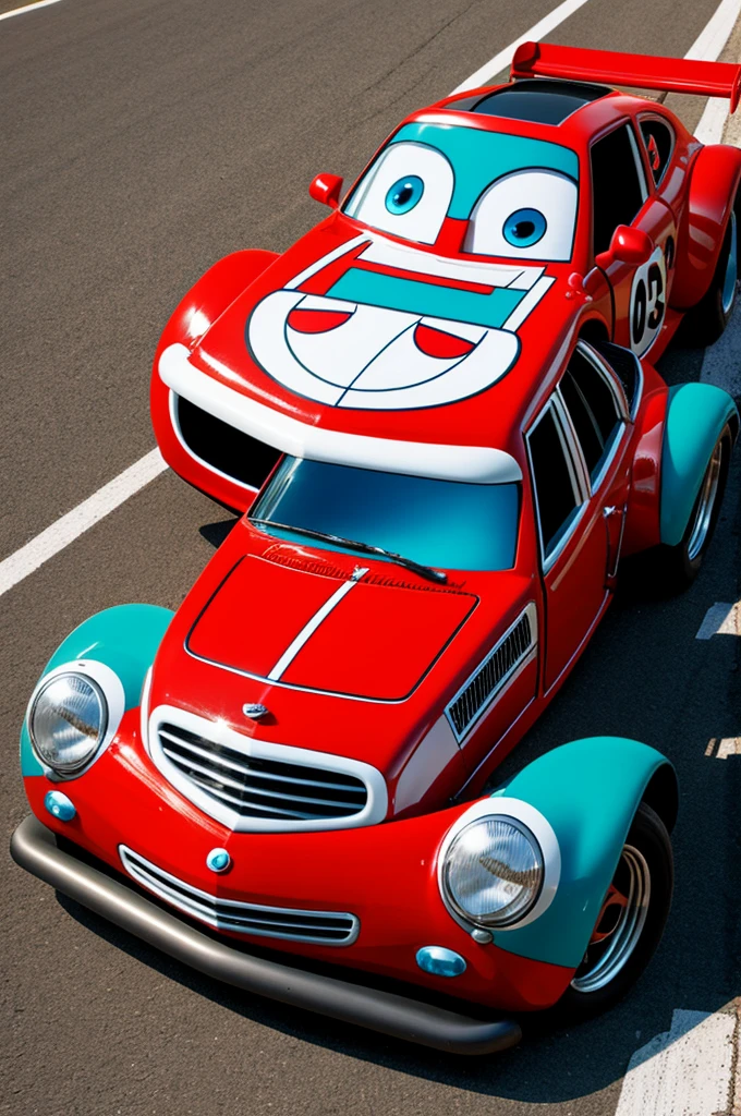 Cartoon car rocker