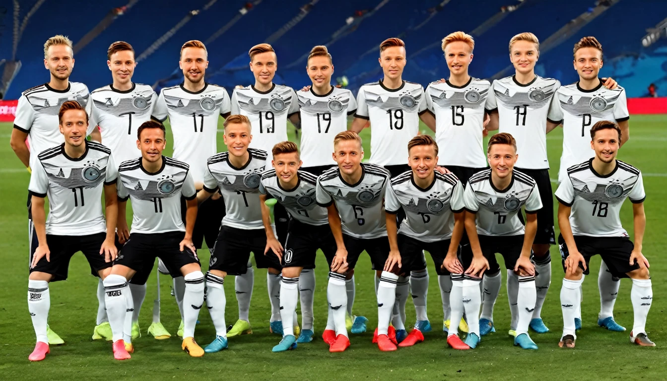 German soccer Team at the EM 2024