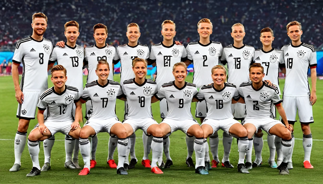 German soccer Team at the EM 2024