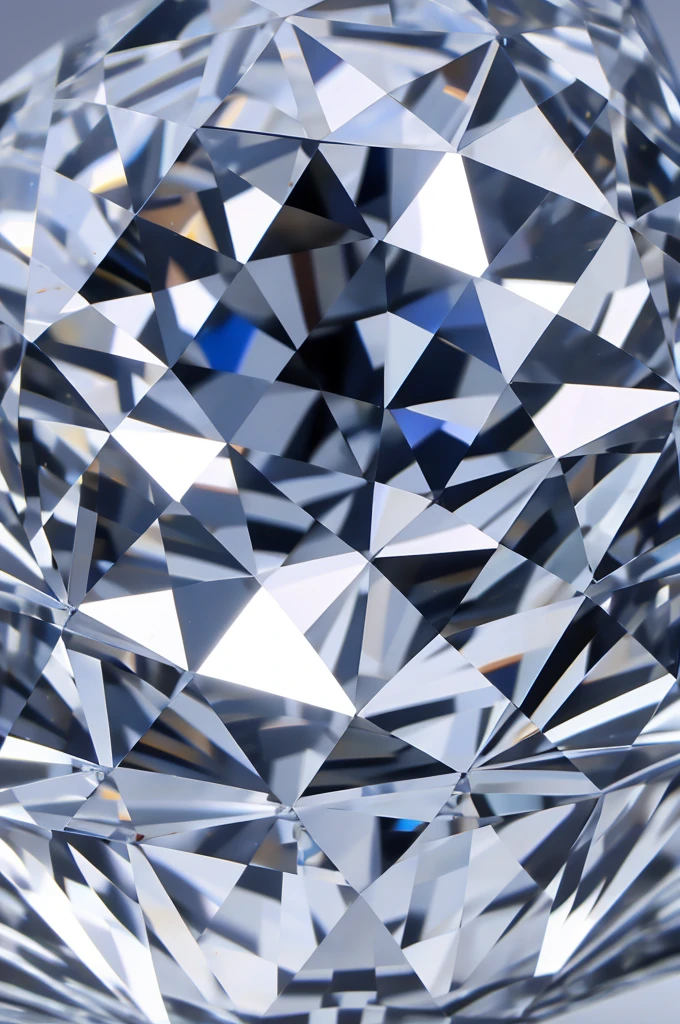 Detailed diamond world