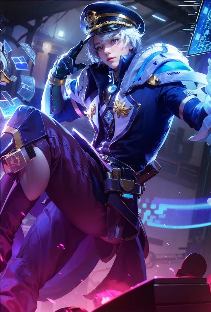 (1boys:1.3),solo,__face-parts__,
official art, unity 8k wallpaper, ultra detailed, beautiful and aesthetic, beautiful, masterpiece, best quality,Fantastical Atmosphere, Calming Palette, Tranquil Mood, Soft Shading,
Miko priestess, charm spell, talisman familiar, shrine maiden duties,