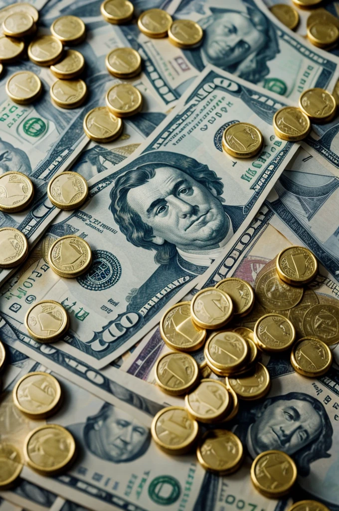 Money fallng