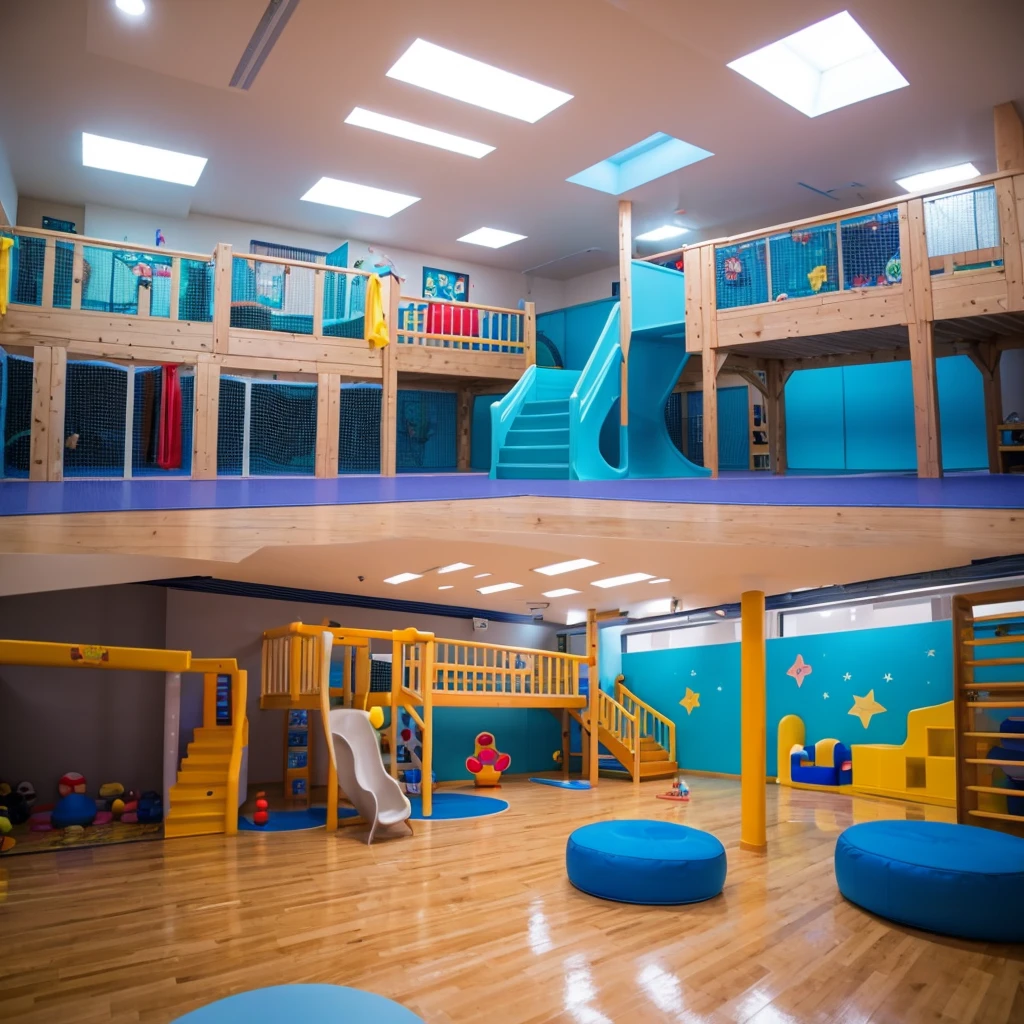 Indoor trendy play hall