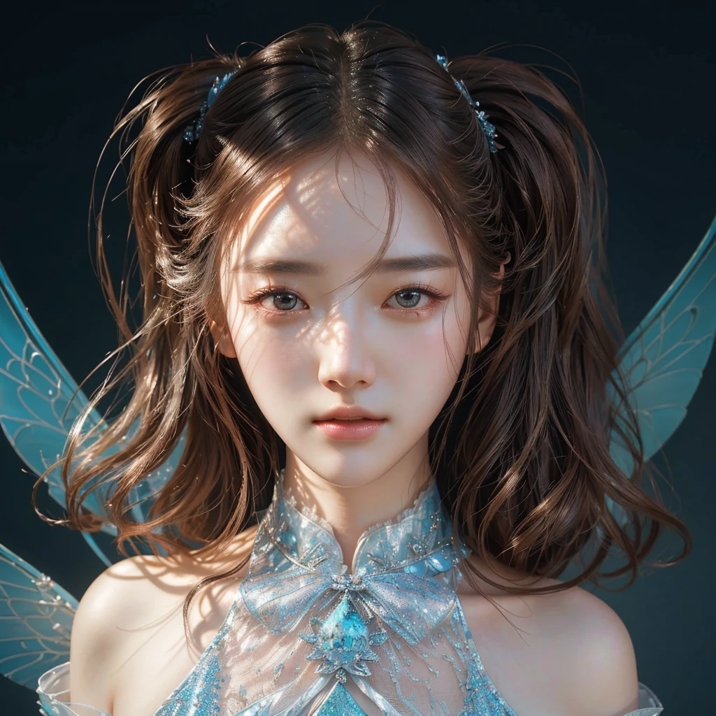 나비 장식, 곤충 장신구, 꽃 보석, beautiful fairy portrait, fantasy concept,pretty girl face,photo realism, cinematic rendering, ray tracing, highest quality, highest detail, Cinematic,8K, Ultra-HD, Natural Lighting, Moody Lighting, Cinematic Lighting