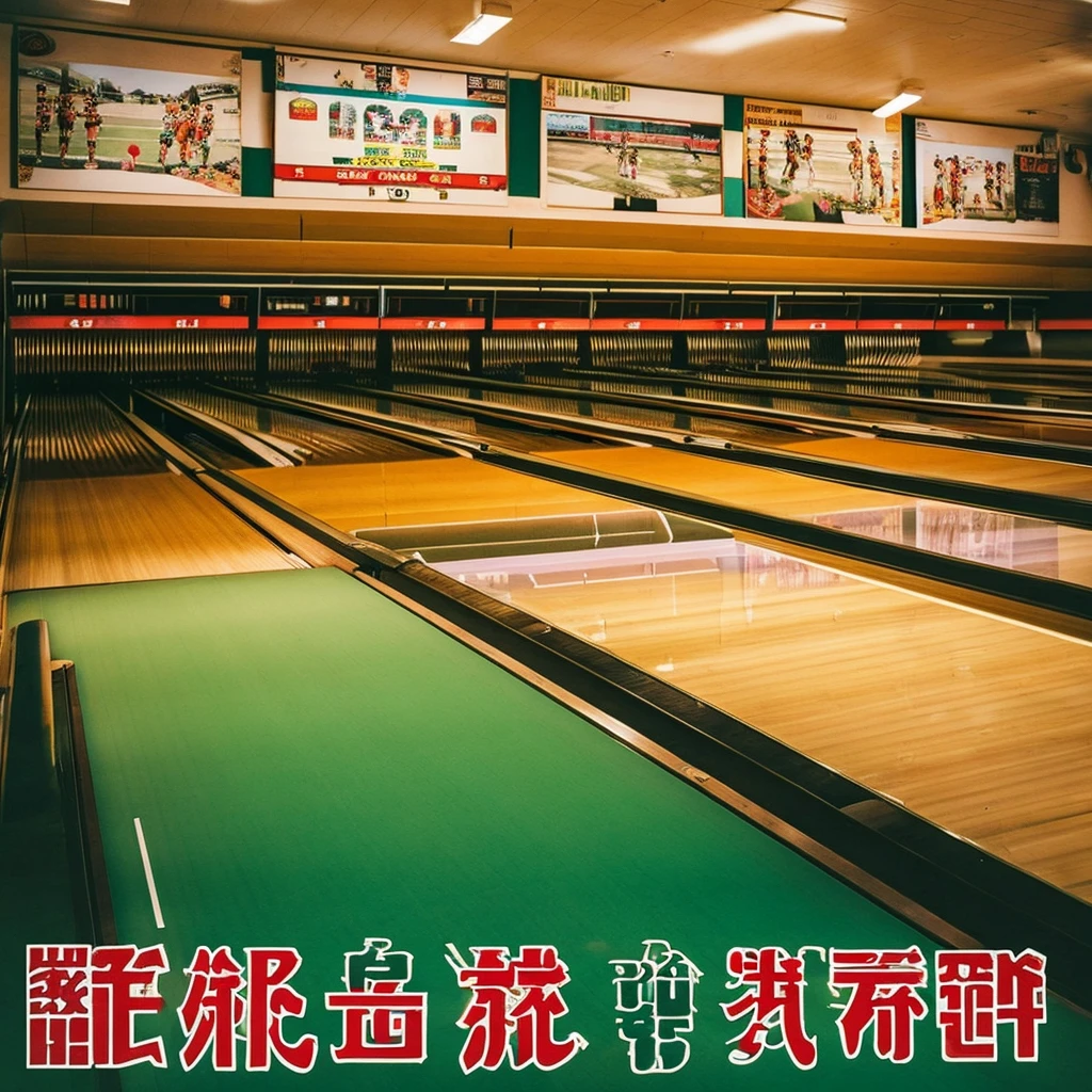 Bowling alley poster Sports hall poster