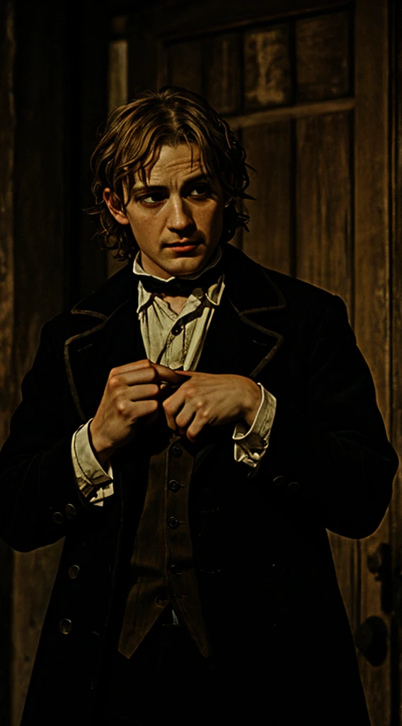 Twisted Oliver, an Oliver Twist story, creepy horror, HD, Ultra Realistic, Photo