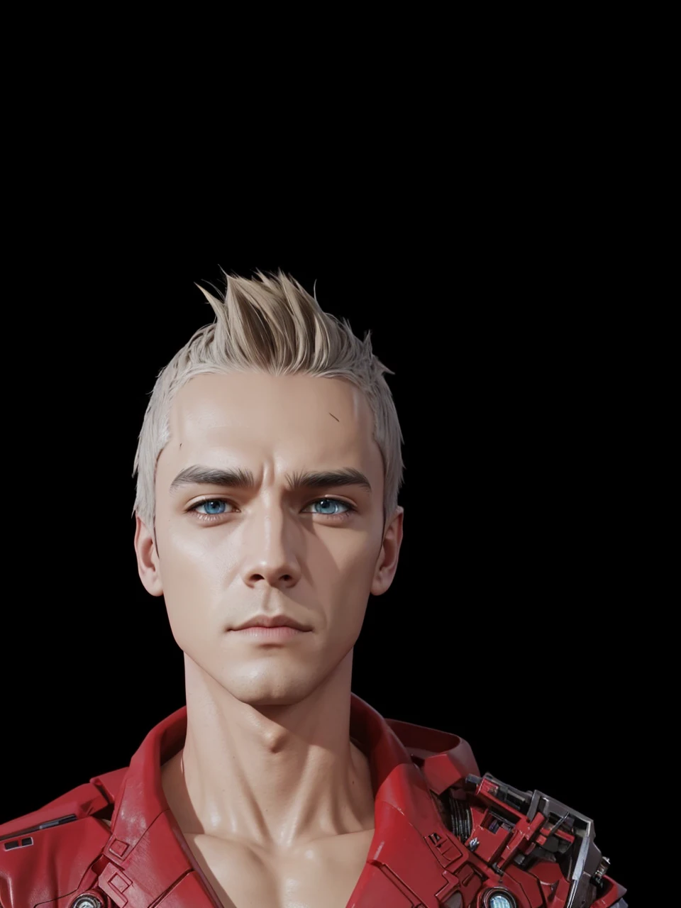 cyberpunk, 3d, digital art, boys. good man