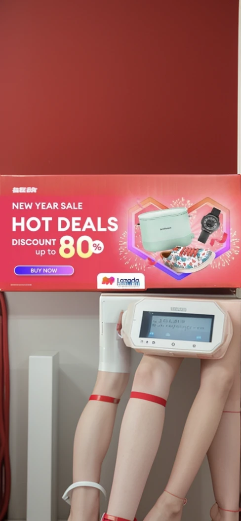 Festive、electronic product、red