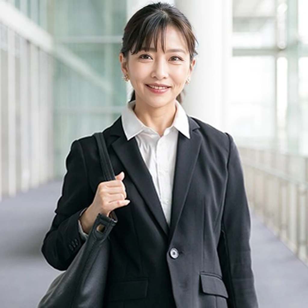 smile, unparalleled beauty, very beautiful woman, perfect balance,depth of field, Surrealism, Verism, cowboy shot, uhd, masterpiece, ccurate, anatomically correct, textured skin, super detail, high details, high quality, award winning, best quality, highres, 51 years old、Middle-aged female