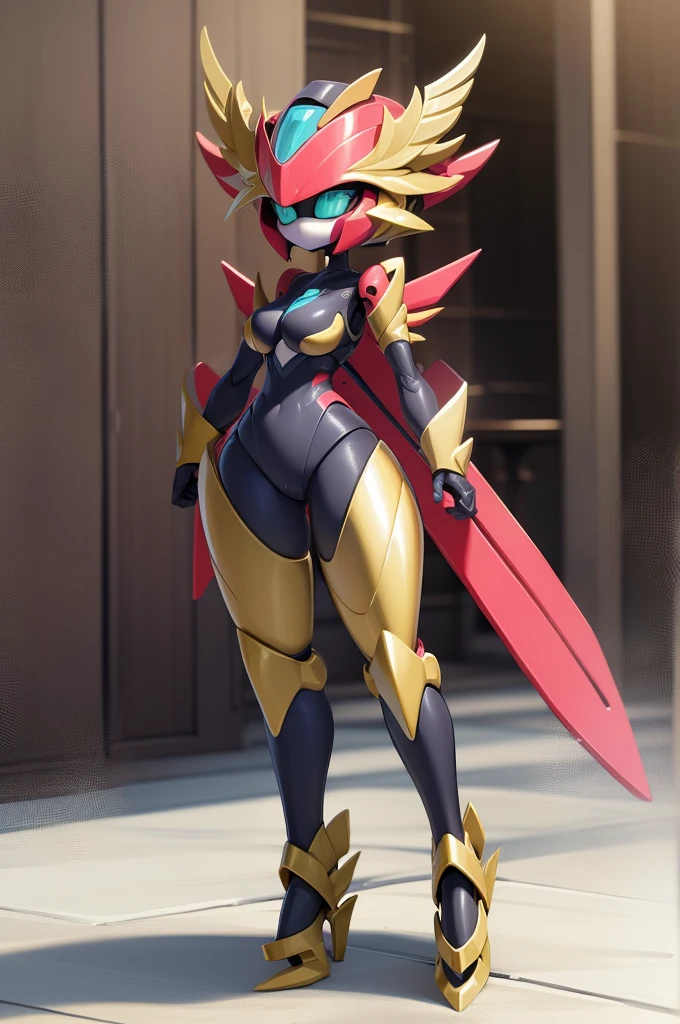 sexrobot, full body, standing