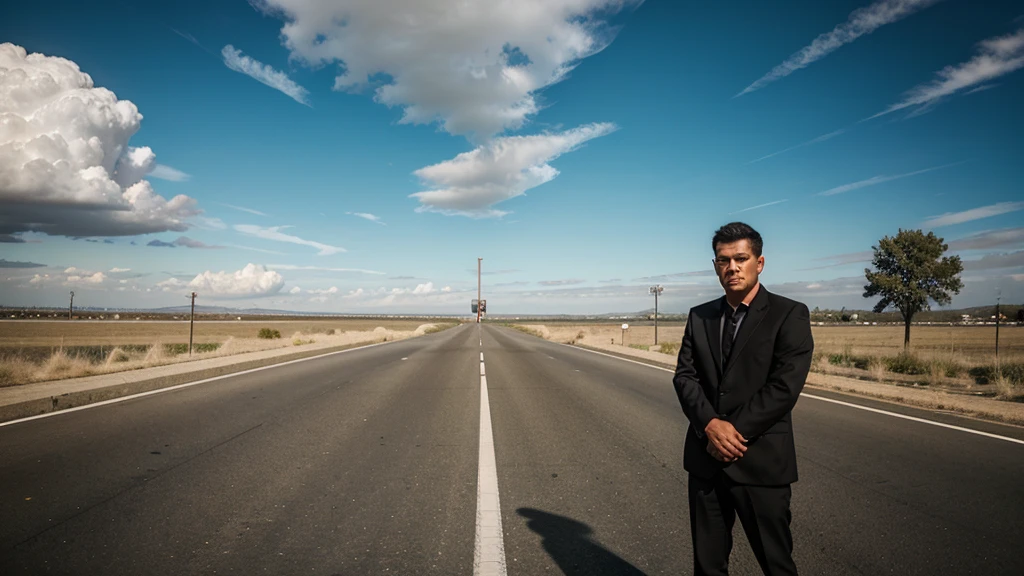 Man at the Crossroads
