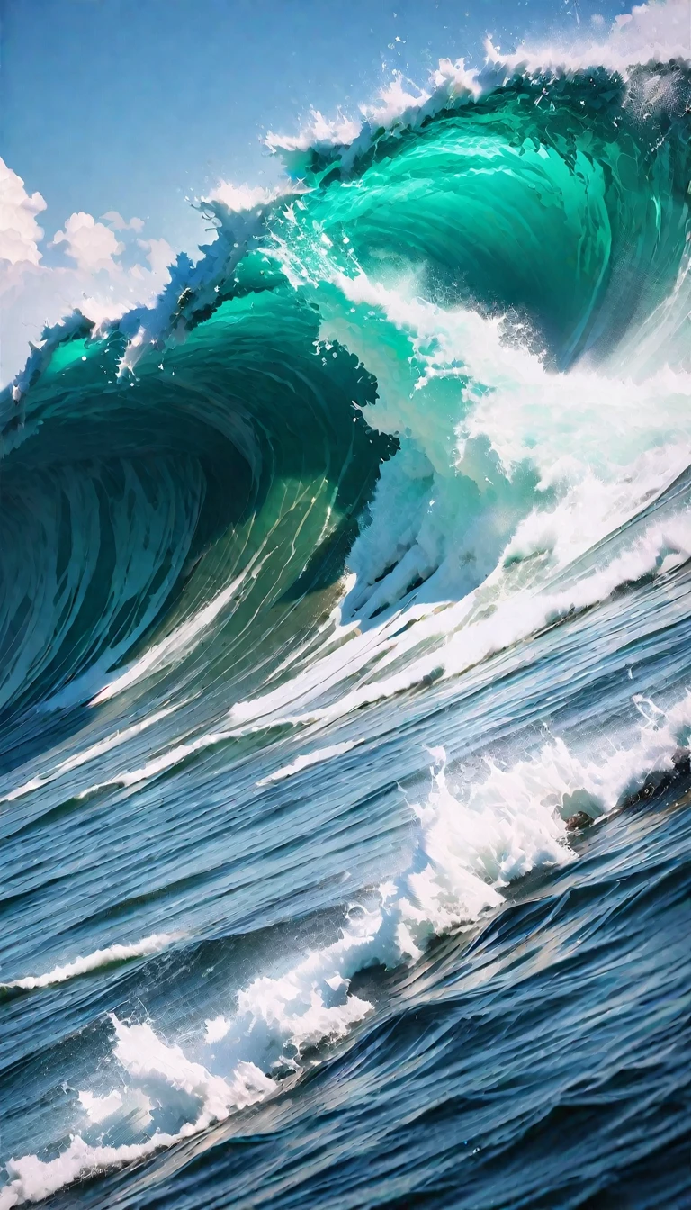 (8K, RAW photos, best quality, masterpiece: 1.4), (((The moment when the tsunami engulfed the isolated island))),Ultra-high resolution, Extremely detailed, light, (Raging waves, The waves are green:1.2), Green water, High-quality shadows, Natural Lighting, (White highlights:1.2), cloudy day, (islands:1.2), (Overlooking:1.2)